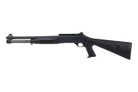 Benelli LE M4 Tactical Shotgun includes a Pistol Grip and Ghost Ring Sights